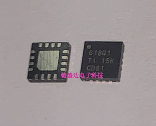 TPS54618QRTERQ1 封装WQFN-16 丝印618Q1开关稳压器实物拍摄