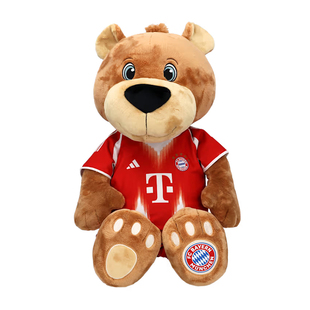 进口拜仁周边伯尼熊25/26赛季装饰摆件80官方正品53284品德居