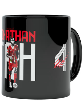 进口拜仁水杯4号塔25/26赛季马克咖啡杯官方正品54428品德居