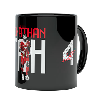 进口拜仁水杯4号塔25/26赛季马克咖啡杯官方正品54428品德居