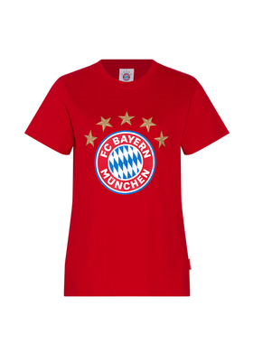 进口拜仁t恤短袖女士纯棉圆领大logo官方正品30451品德居特价现货