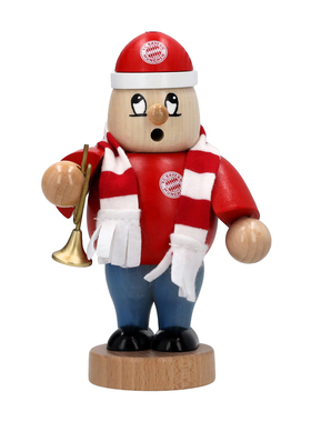 进口拜仁周边熏香小人圣诞节木质装饰摆件官方正品54176品德居