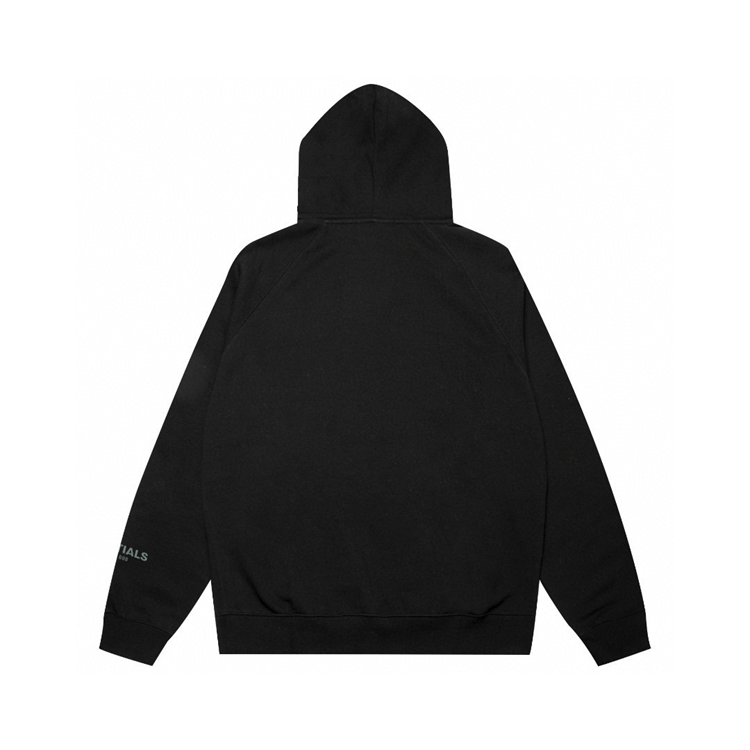 thumbnail for raglan sleeve logo hooded sweatshirt 6692