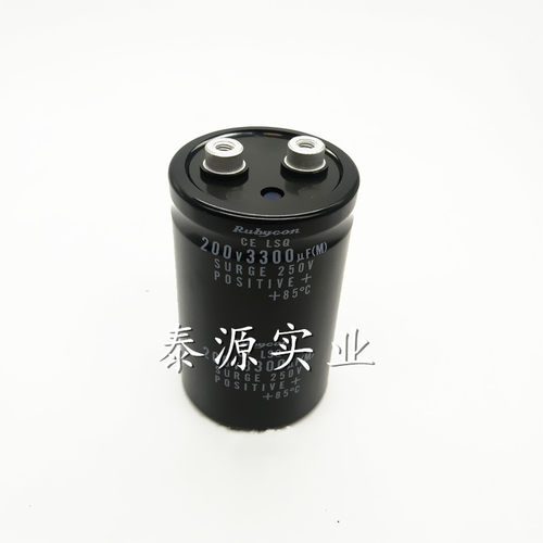 200V3300UF全新红宝石电解电容50X80电源变频器功放3300UF200V