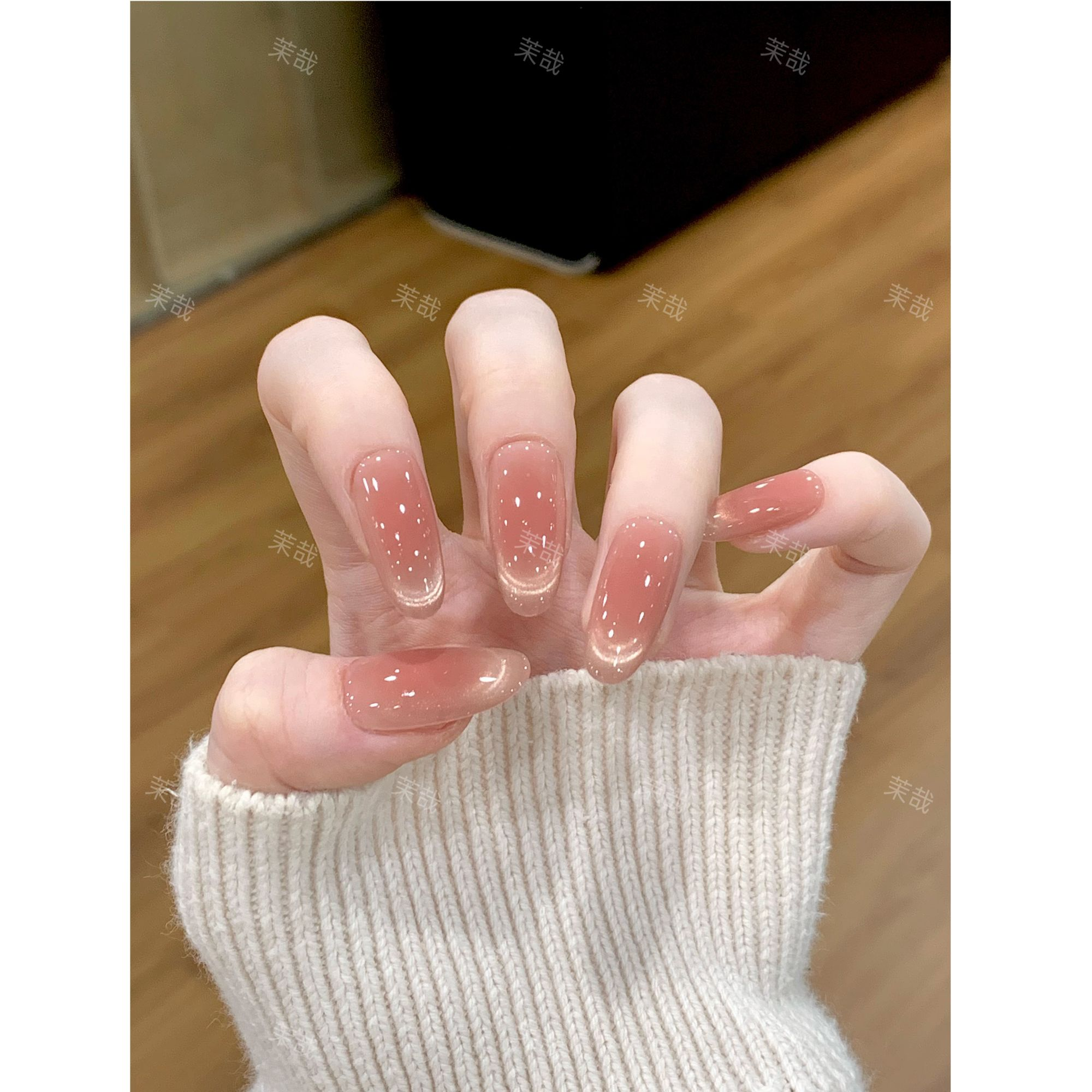 【赤茶琉璃】纯手工定制美甲拆卸穿戴甲A5356,彩妆/香水/美妆工具,穿戴甲/甲片,淘宝优惠券,粉丝福利购,淘宝优惠卷