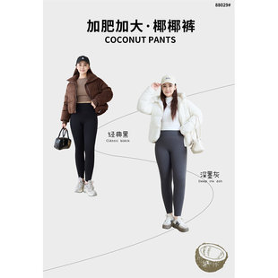 佐丹伊88029羊羔绒女 椰椰裤(TNNTHOME)加大版 芭比裤打底裤冬