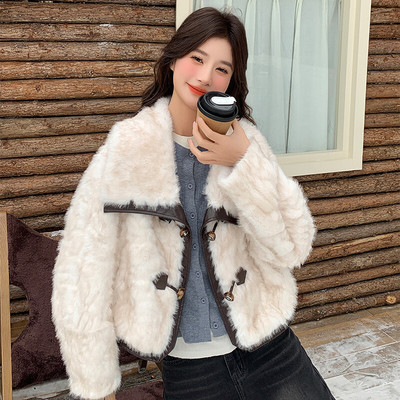 女装/女士精品短外套2024年冬季聚酯纤维100%