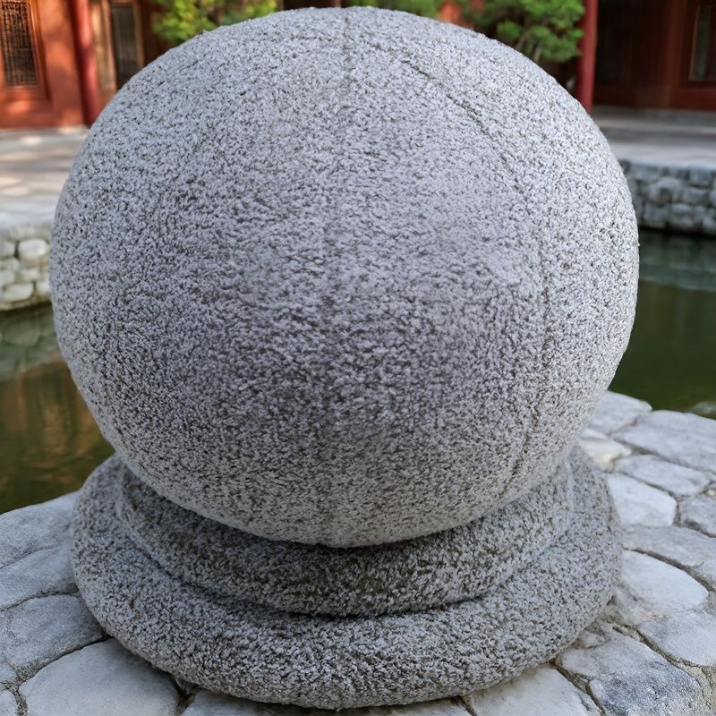 仿真石墩子玩偶毛绒玩具恶搞整蛊抱枕布娃娃创意生日礼物男生女生