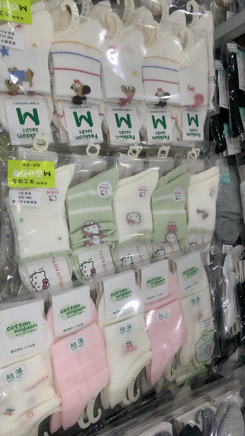 女中筒袜立体卡通动物百搭日系学院风可爱点子纱棉袜春夏