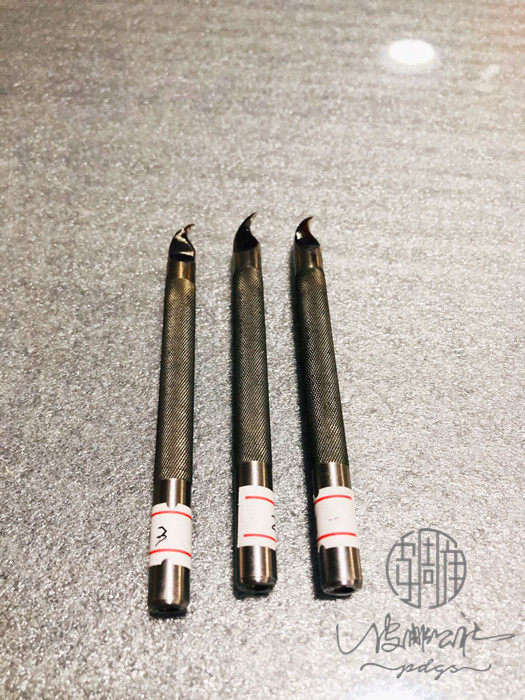 雕刻时光辛亮皮手磨挑边工具套装