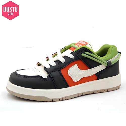 大东板鞋女鞋2025年春季新款时尚百搭厚底平底学生运动休闲小白鞋