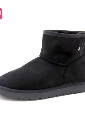 大东男鞋24冬季新款加绒保暖棉鞋绒面系带休闲百搭雪地靴24D2031