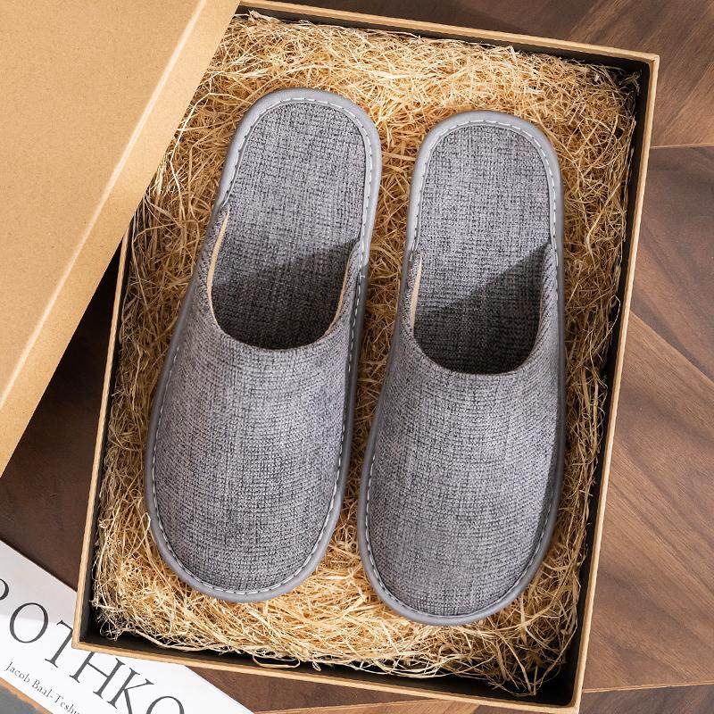 春秋季家用布拖鞋男女居家防滑软底棉麻木地板布艺四季棉拖鞋男,居家布艺,居家棉拖/棉鞋,淘宝优惠券,粉丝福利购,淘宝优惠卷