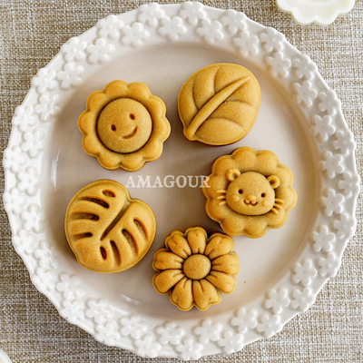 AMAGOUR30克迷你卡通月饼模具