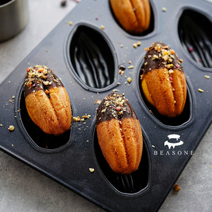 千代田同款 可可果玛德琳费南雪磅蛋糕6连烤盘烘焙模具