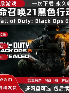 使命召唤21黑色行动6免steam全DLC中文PC电脑版网盘下载解压即玩