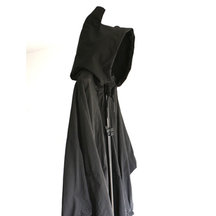 恶魔角外套男斗篷风衣机能披风中长款宽松防水雨衣冲锋衣薄春夏季