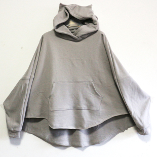 猫耳朵宽松连帽衫卫衣纯棉男女学生卫衣情侣帽衫外套慵懒风上衣春