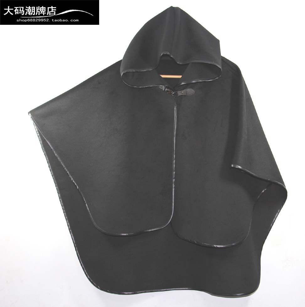 呢子外套男连帽披风男蝙蝠衫个性披肩毛呢大衣男韩版中长款斗篷衣,男装,毛呢大衣,淘宝优惠券,粉丝福利购,淘宝优惠卷