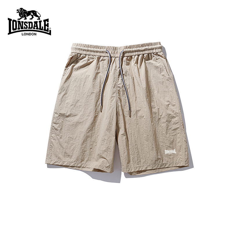 LONSDALE龙狮戴尔情侣款美式休闲短裤