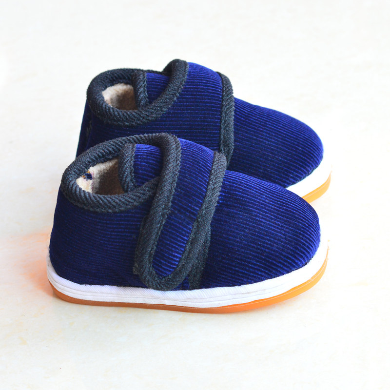 男女宝宝千层底手工布鞋秋冬1-2-34岁婴幼儿小孩儿童软底保暖棉鞋