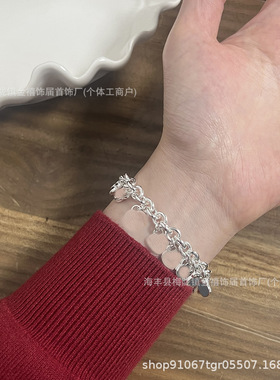 跨境电商热卖手链16-21cm时尚欧美风手饰品女情人节礼物