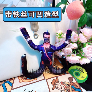 夜露语音挂件老鼠干铁丝人形玩偶来图定制发声钥匙扣无畏契约周边