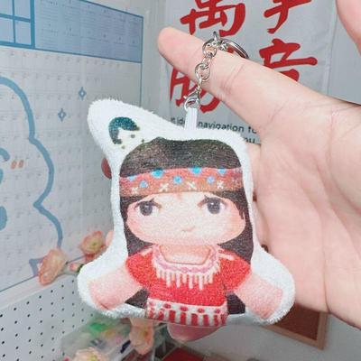 毛绒挂件填充饱满来图定制