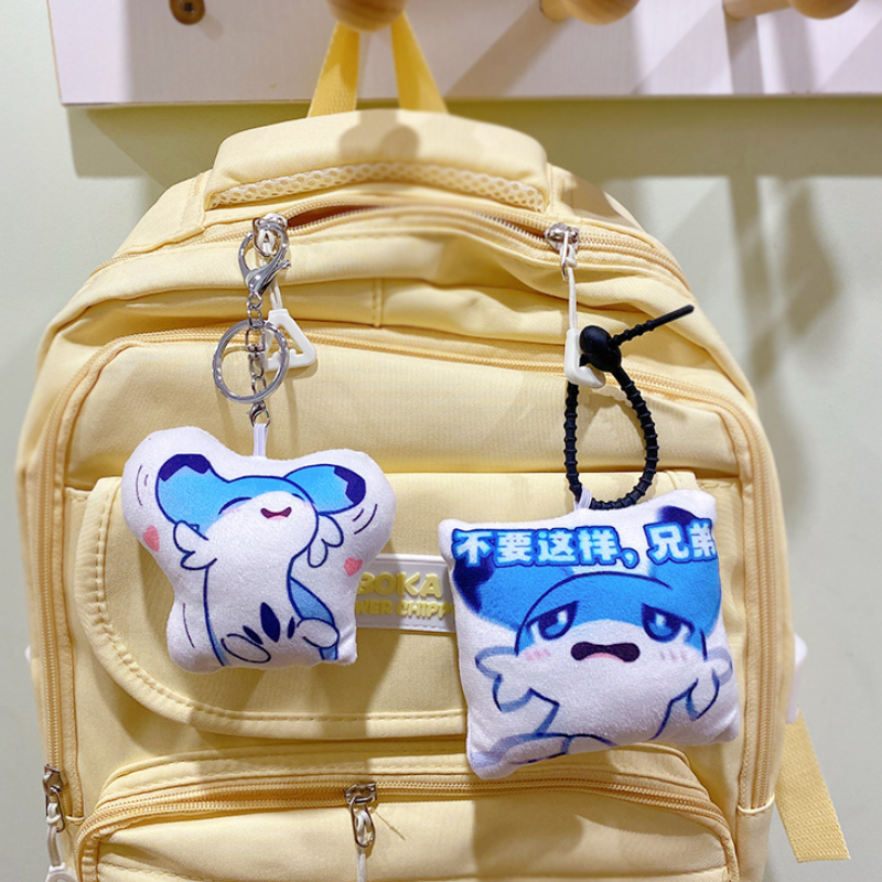 毛绒挂件来图定制填充饱满