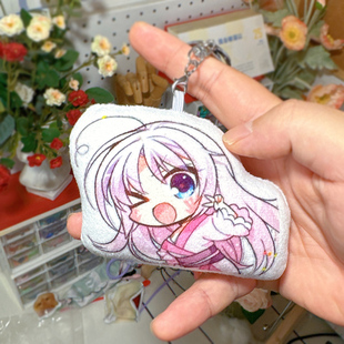 千恋万花朝武芳乃ciallo语音挂件表情包玩偶钥匙扣来图定制可发声