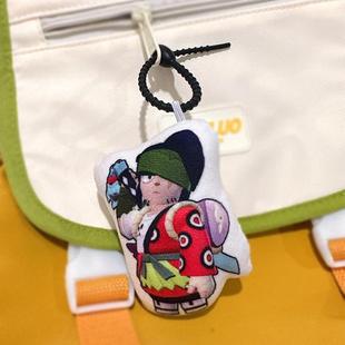 荒野乱斗健次语音挂件发声玩偶来图定制周边钥匙扣录音团子物料