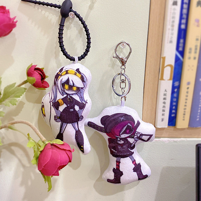 玩偶挂件来图定制按压有语音