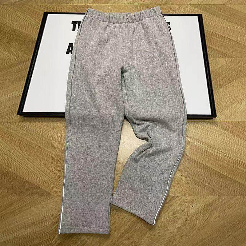 加绒保暖校服裤子秋冬款