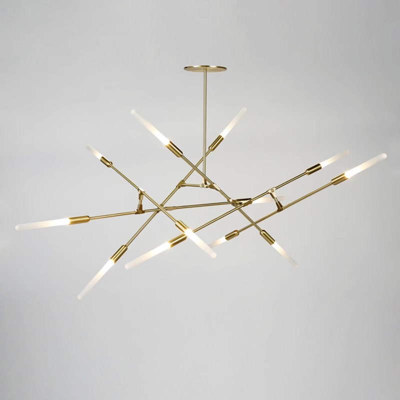 客厅卧室餐厅后现代北欧树枝吊灯