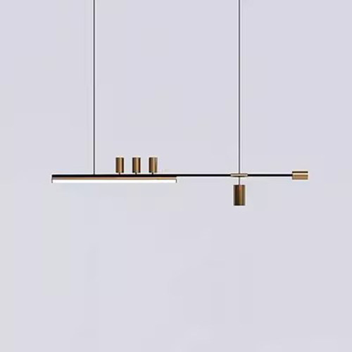 后现代北欧极简餐厅吧台