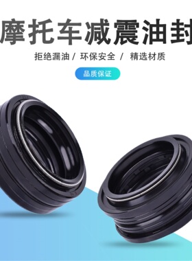 适用川崎GPZ600 ZX750前叉油封EX ZZR250铃木GW250前减震油封尘封