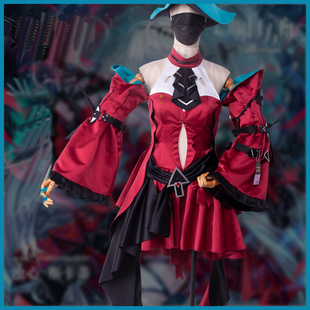 明日方舟 人物浊心斯卡蒂cosplay服装女 礼服 SP二周年全套
