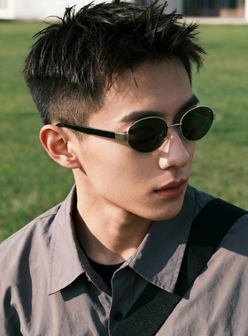 复古尼龙镜片UV400防紫外线墨镜