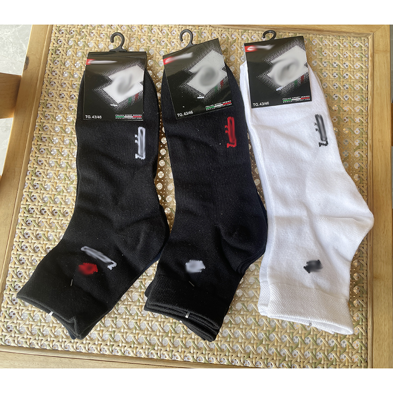 意大利单 3双装外贸出口LOTT*男子超轻薄速干运动袜低帮短筒棉袜