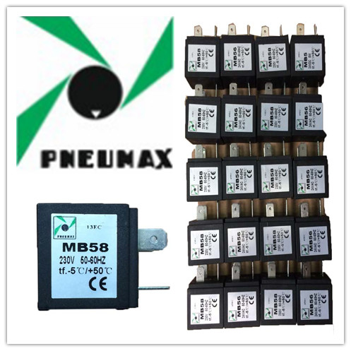 PNEUMAX意大利纽迈司原装精品电磁阀线圈MB5 MB56 MB58 MB10-封面