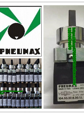 PNEUMAX意大利纽迈司阀104.22.6.22/1LC，104.32.0.1.PC
