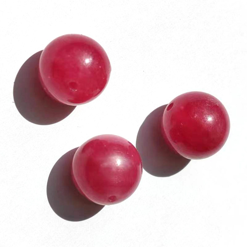 天然蔷薇辉石散珠子原石手链手串