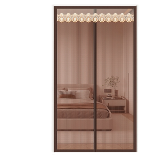 【顺丰发货】夏天金刚网防蚊门帘隔断帘磁性自吸磁条新款纱门纱窗