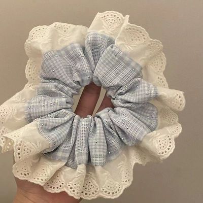 大肠圈懒惰韩系发圈新款