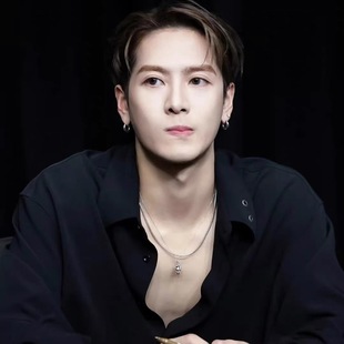 王嘉尔同款小熊机器人盒子链钛钢项链套装