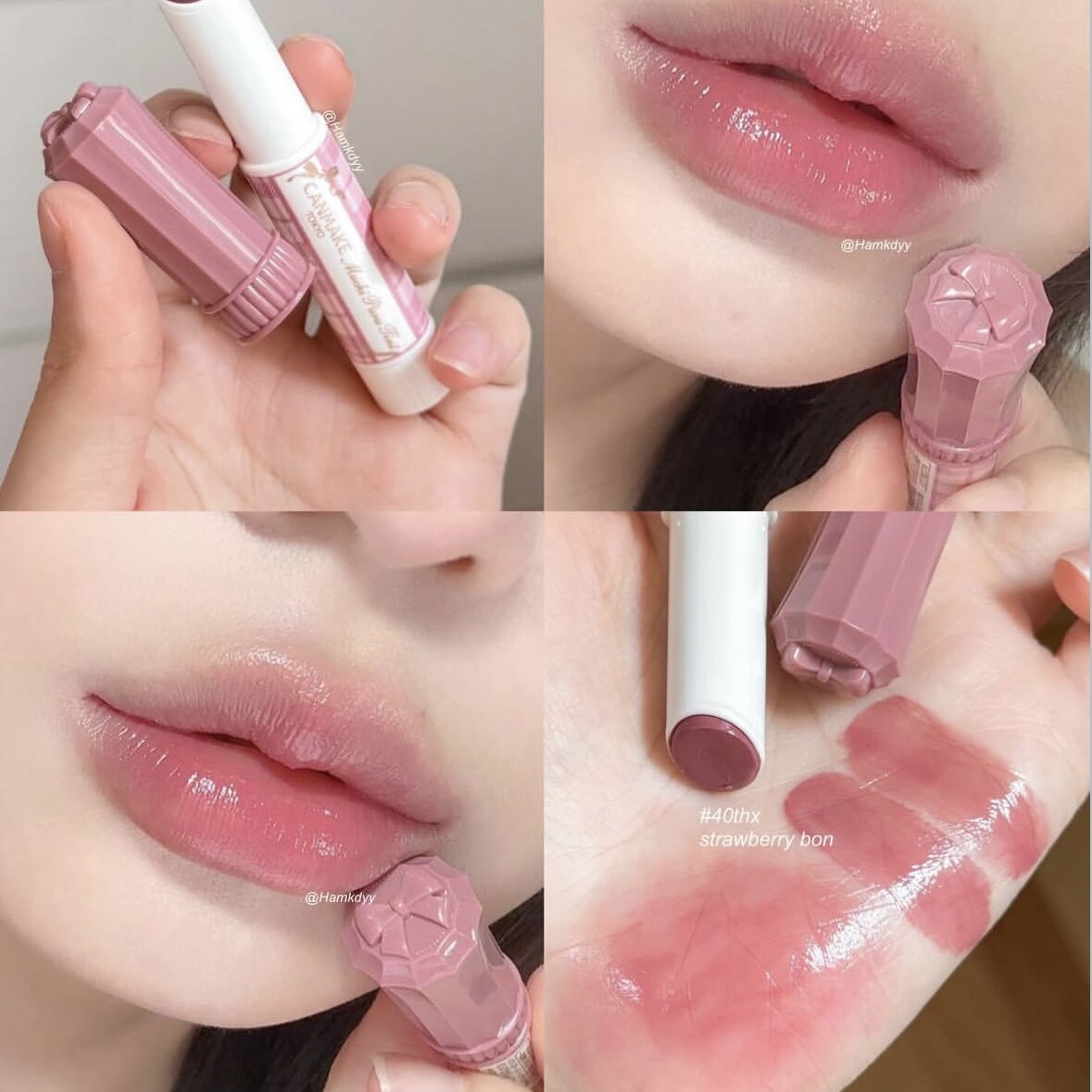 【现货】果汁感~日本CANMAKE井田高保湿唇膏口红滋润01/02/03口红