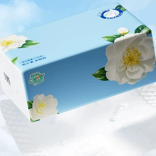 聪妈山茶抽纸加大加厚家用实惠装餐巾纸可湿水卫生面巾纸婴儿纸巾