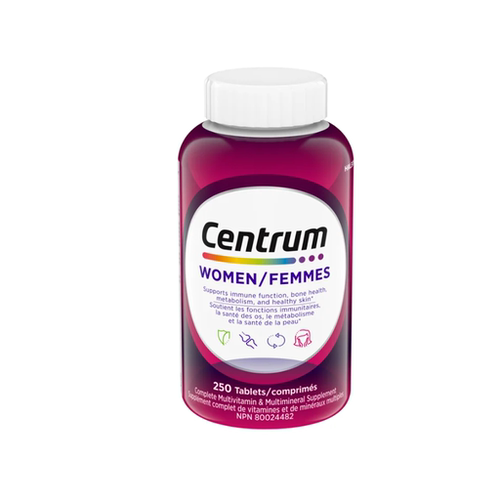 加拿大Centrum 善存女性中年复合维生素多维片 250片