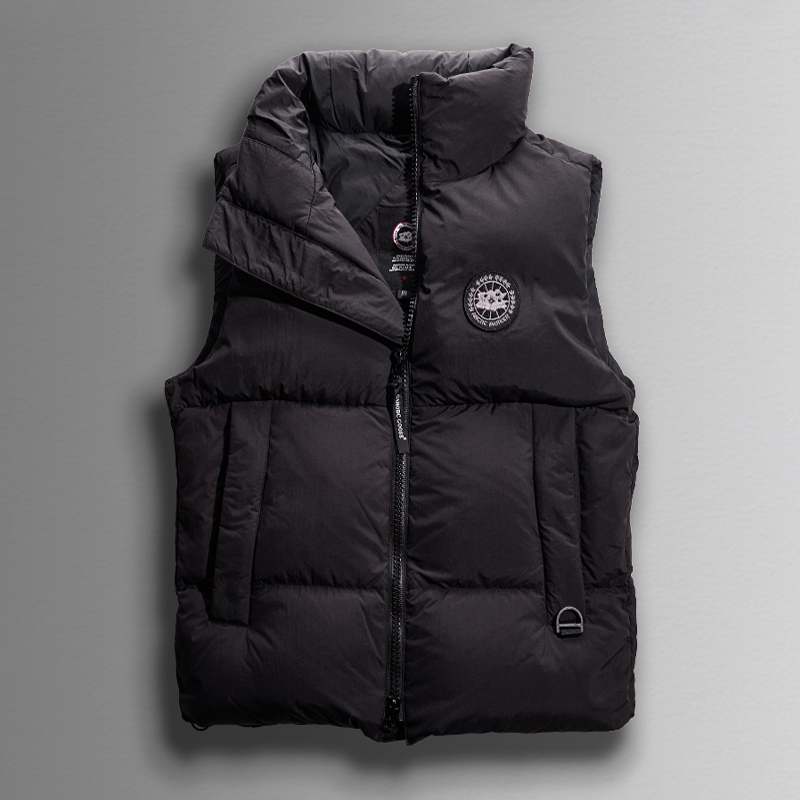 大鹅轻薄羽绒马甲防风保暖冬季