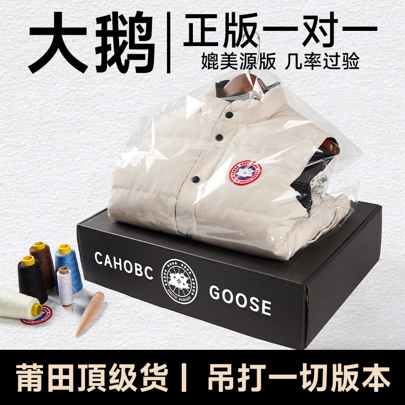 大鹅羽绒服马甲男款冬季加厚保暖